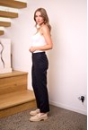 FRANKIE PANT - teagan blk